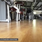 Proyecto suelo laminado Aventura Fitness centre